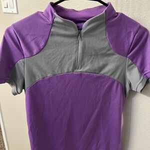 Novara Women’s cycling Jersey in Purple and Gray
